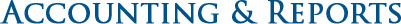 Accounting and Reports